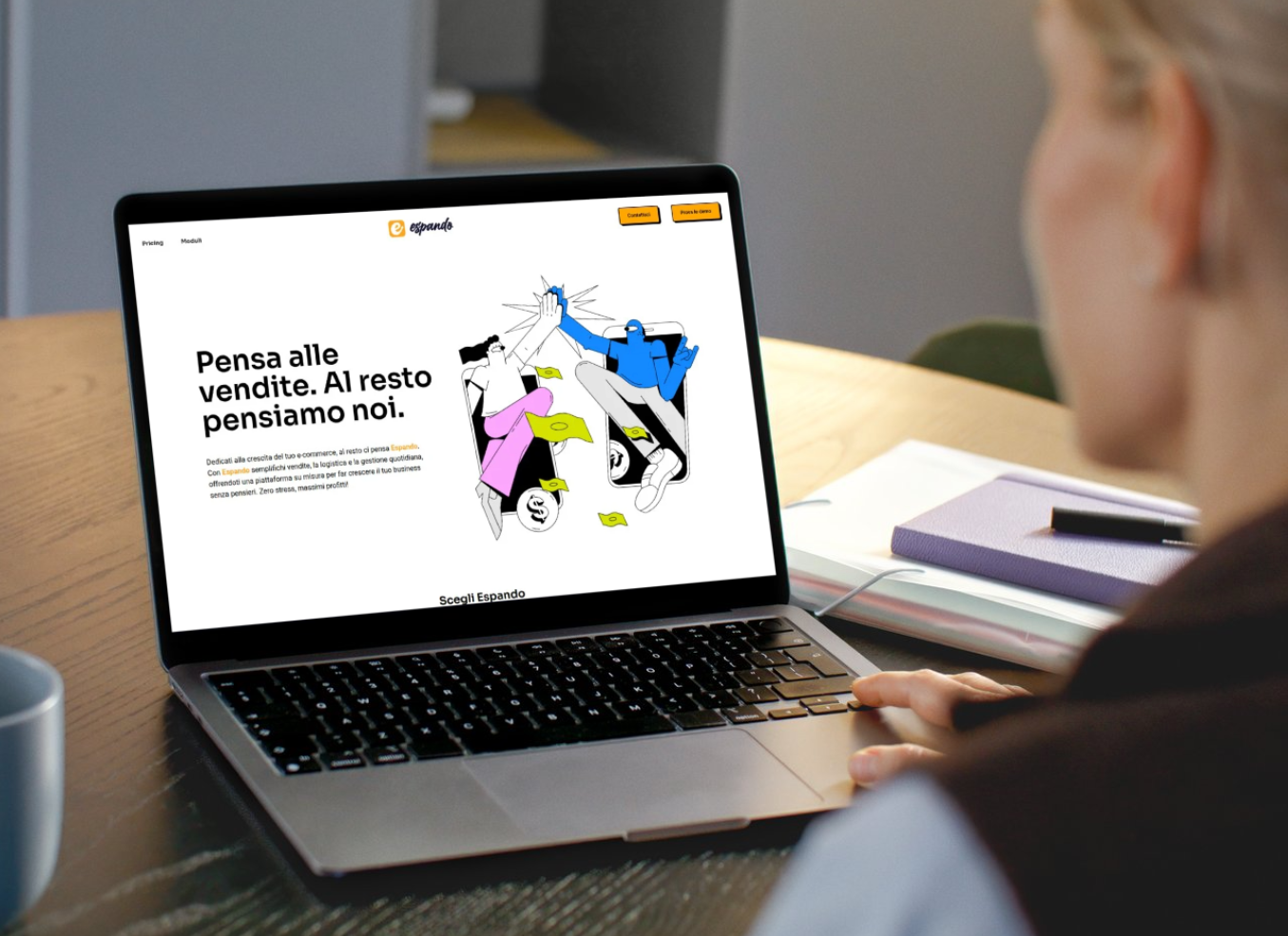 ESPANDO interfaccia completa